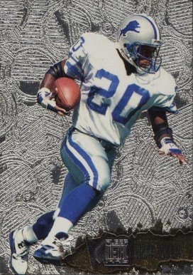 1996 Metal Barry Sanders #41 Football Card