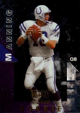 1998 Playoff Momentum Peyton Manning #98 Football Card