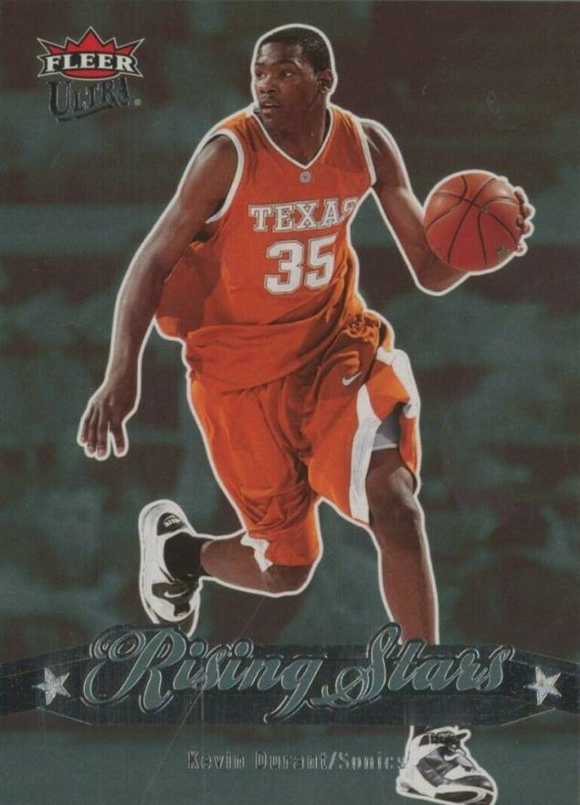 2007 Ultra Rising Stars Kevin Durant #RS-1 Basketball Card