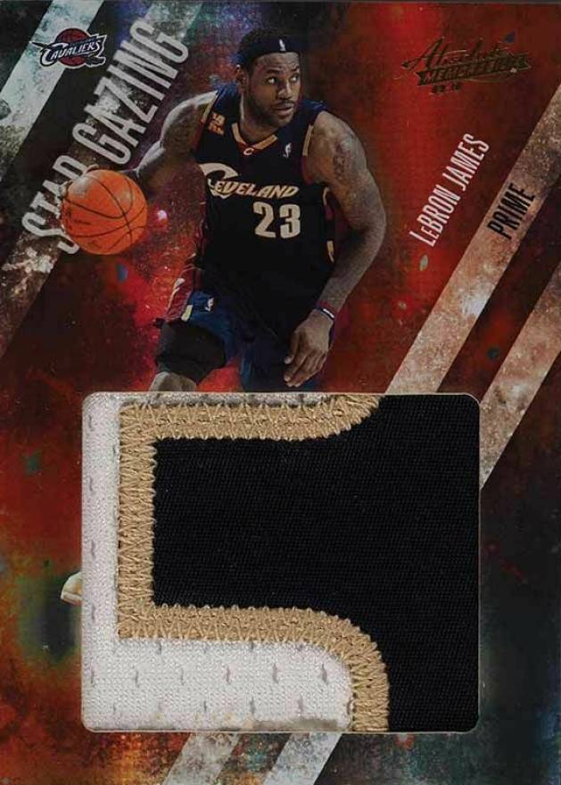 2009 Panini Absolute Memorabilia Star Gazing LeBron James #1 Basketball Card