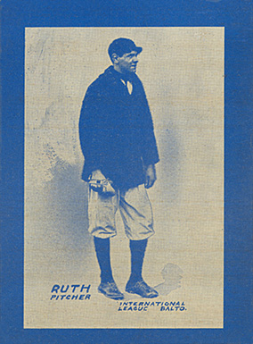 1914 Baltimore News Orioles Ruth, Pitcher #9 Baseball Card