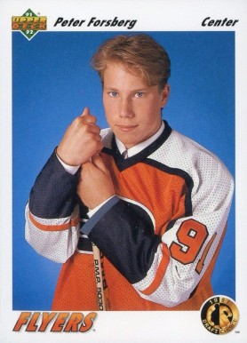 1991 Upper Deck Peter Forsberg #64 Hockey Card