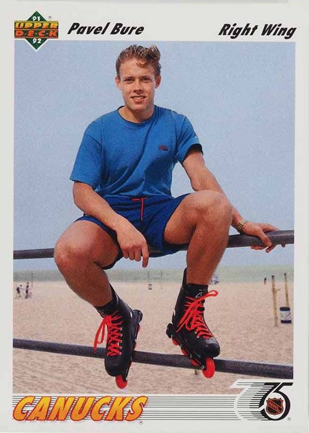 1991 Upper Deck Pavel Bure #54 Hockey Card