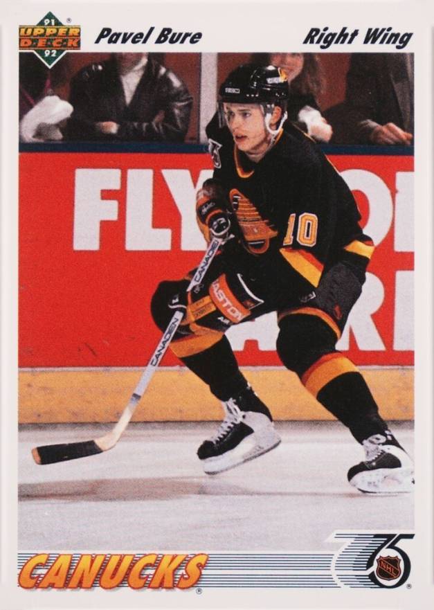 1991 Upper Deck Pavel Bure #555 Hockey Card