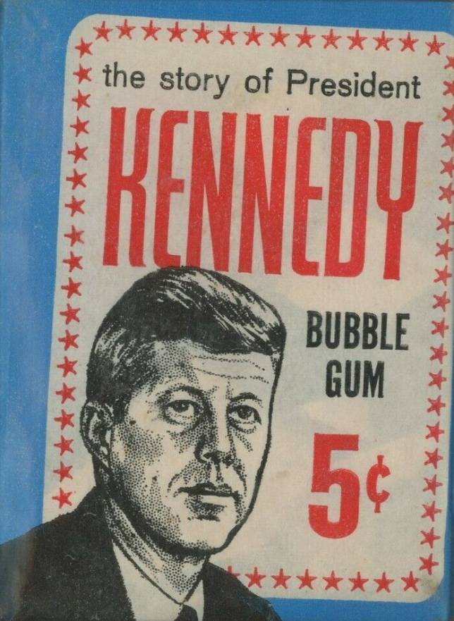 1963 Rosan John F. Kennedy Wax Pack #WP Non-Sports Card