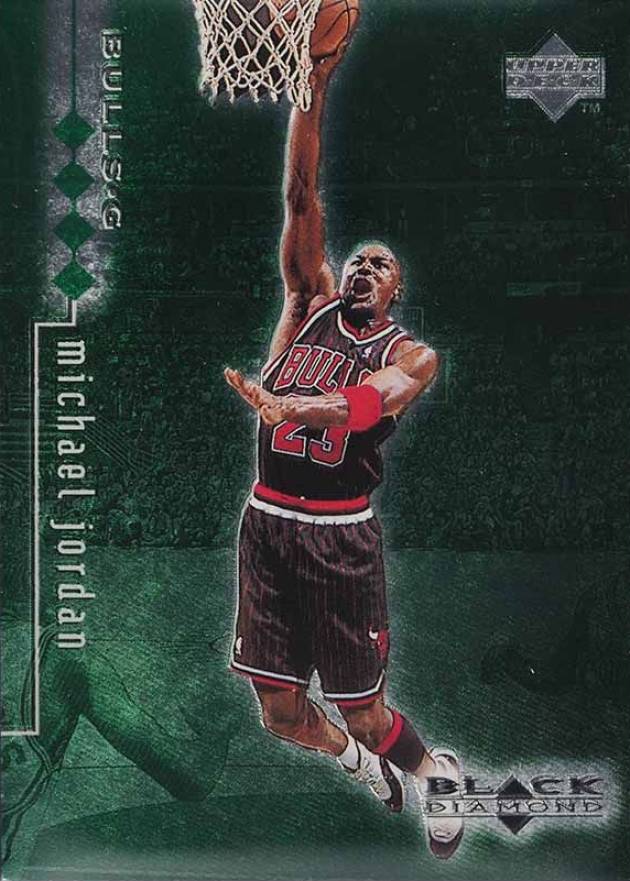 1998 Upper Deck Black Diamond Michael Jordan #12 Basketball Card