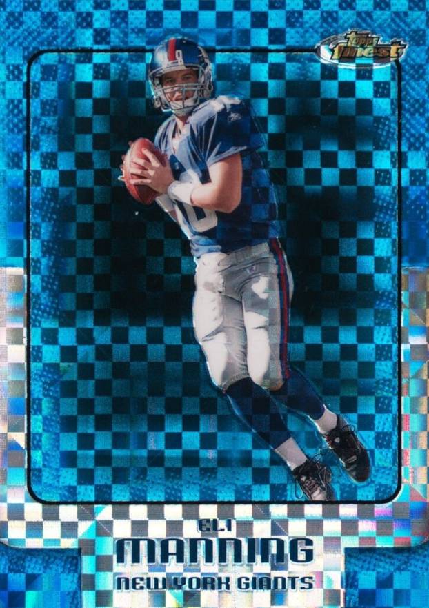 2006 Finest Eli Manning #3 Football Card