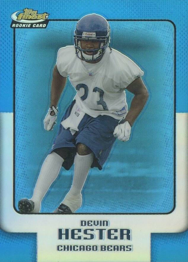 2006 Finest Devin Hester #125 Football Card