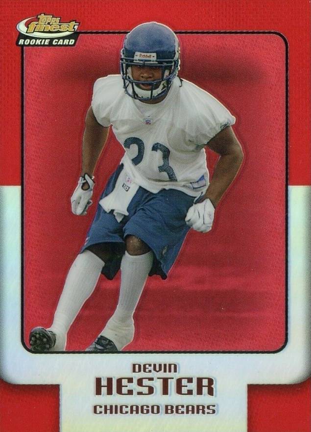 2006 Finest Devin Hester #125 Football Card