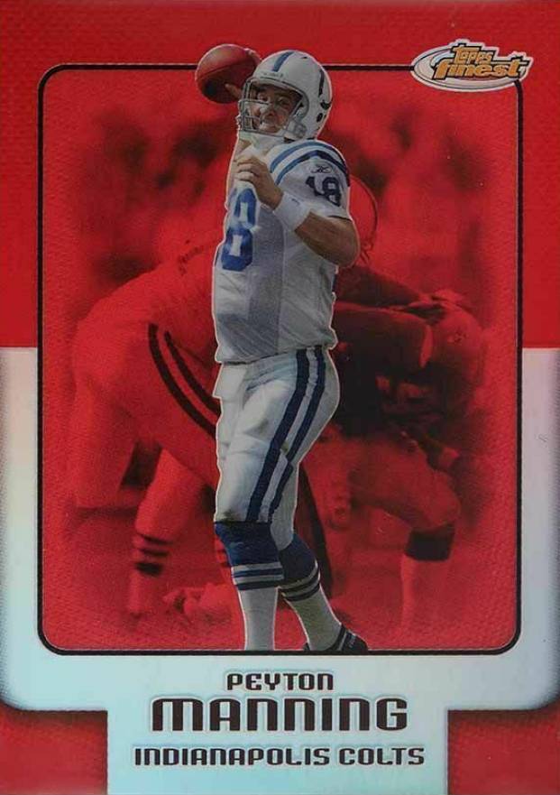 2006 Finest Peyton Manning #120 Football Card