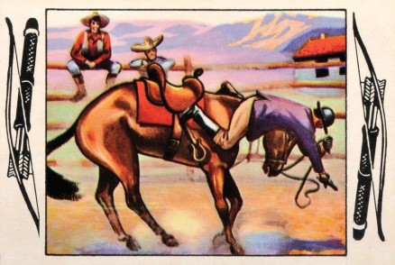 1953 Frontier Days An Easterner Learns #126 Non-Sports Card