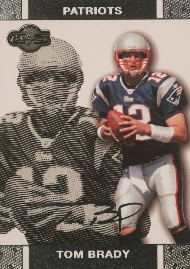 2007 Topps CO-Signers Tom Brady #4 Football Card