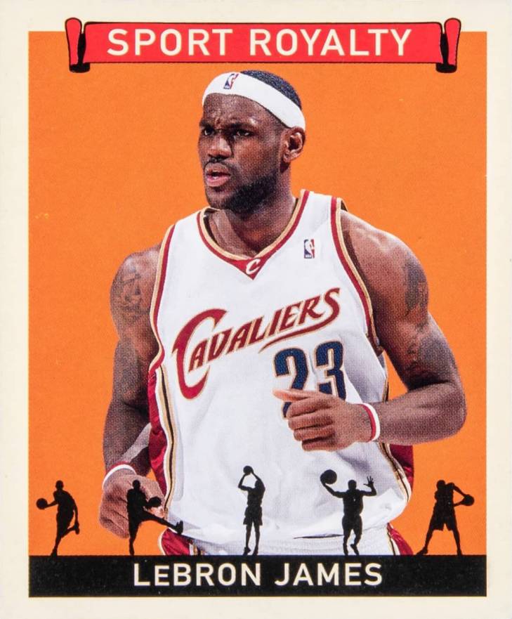 2007 Upper Deck Goudey Sport Royalty LeBron James #SR-LJ Basketball Card