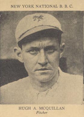 1924 Diaz Cigarettes Hugh A. McQuillan #47 Baseball Card