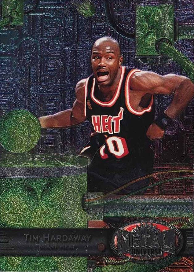 1997 Metal Universe Precious Metal Gems Tim Hardaway #60 Basketball Card