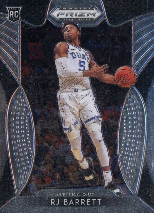 2019 Panini Prizm Draft Picks RJ Barrett #3 Basketball Card