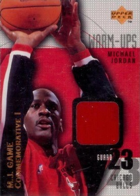 1998 Upper Deck MJx MJ Game Commemorative Michael Jordan #GC1 Basketball Card