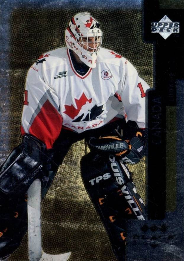 1997 Upper Deck Black Diamond Roberto Luongo #131 Hockey Card