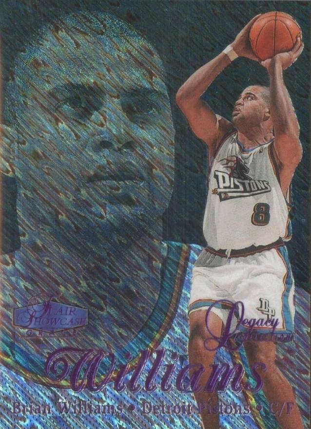 1997 Flair Showcase Legacy Collection Brian Williams #74 Basketball Card