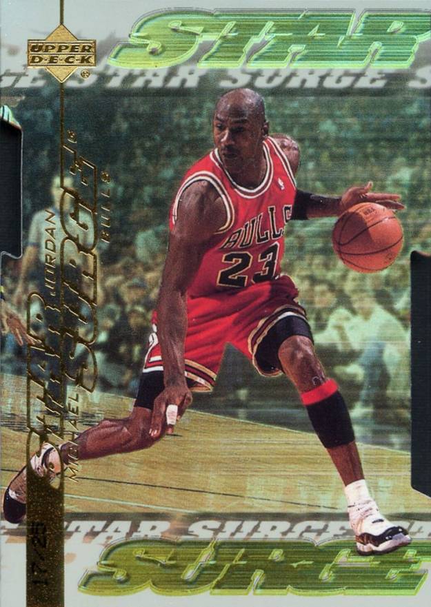 1999 Upper Deck Star Surge Michael Jordan #S1 Basketball Card