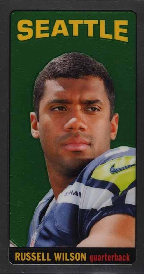 2012 Topps Chrome 1965 Inserts Russell Wilson #12 Football Card