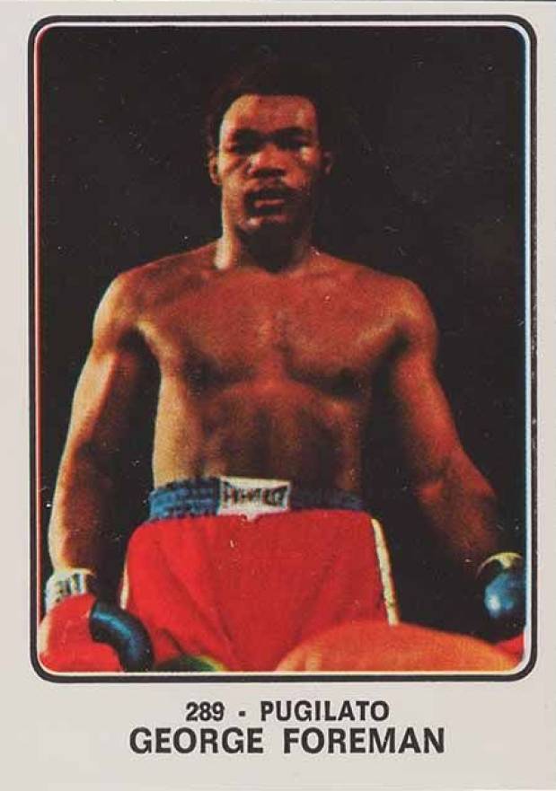 1973 Panini Campioni Dello Sport George Foreman #289 Other Sports Card