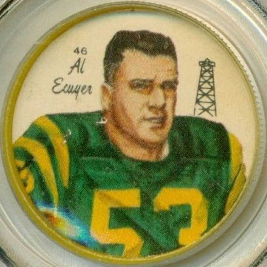 1964 Nalley's Coins Al Ecuyer #46 Football Card