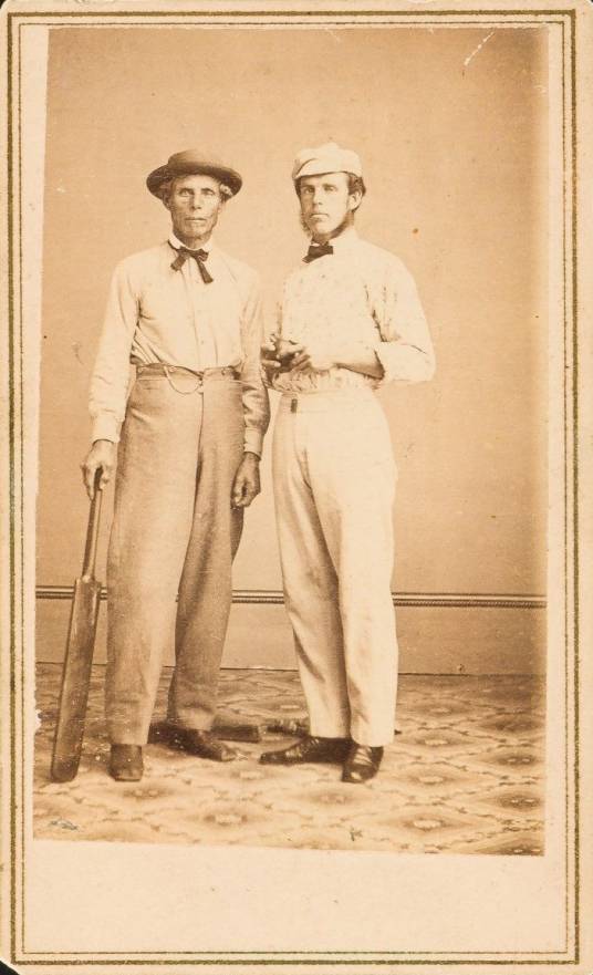 1865 Cartes De Viste (1865) Harry Wright and Sam Wright # Baseball Card