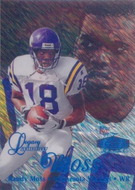 1998 Flair Showcase Legacy Collection Randy Moss #5 Football Card