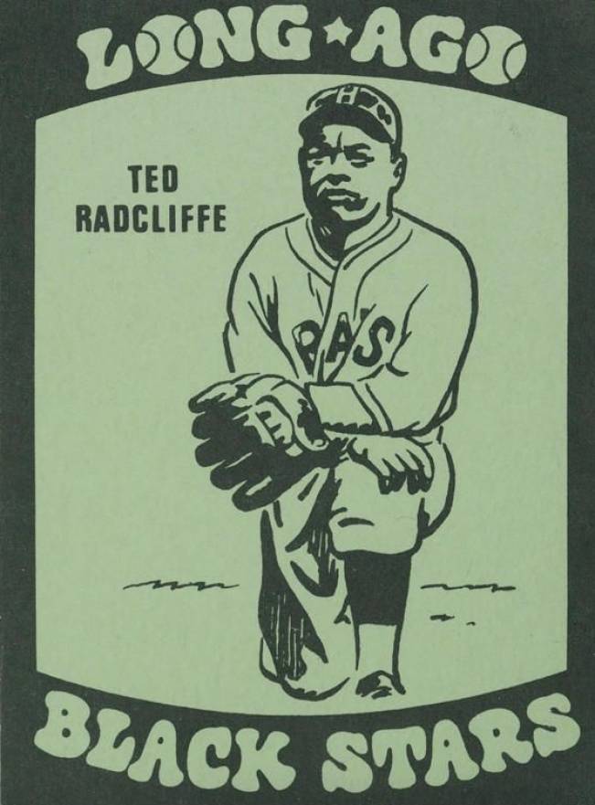 1978 Laughlin Long Ago Black Stars Ted Radcliffe #36 Baseball Card