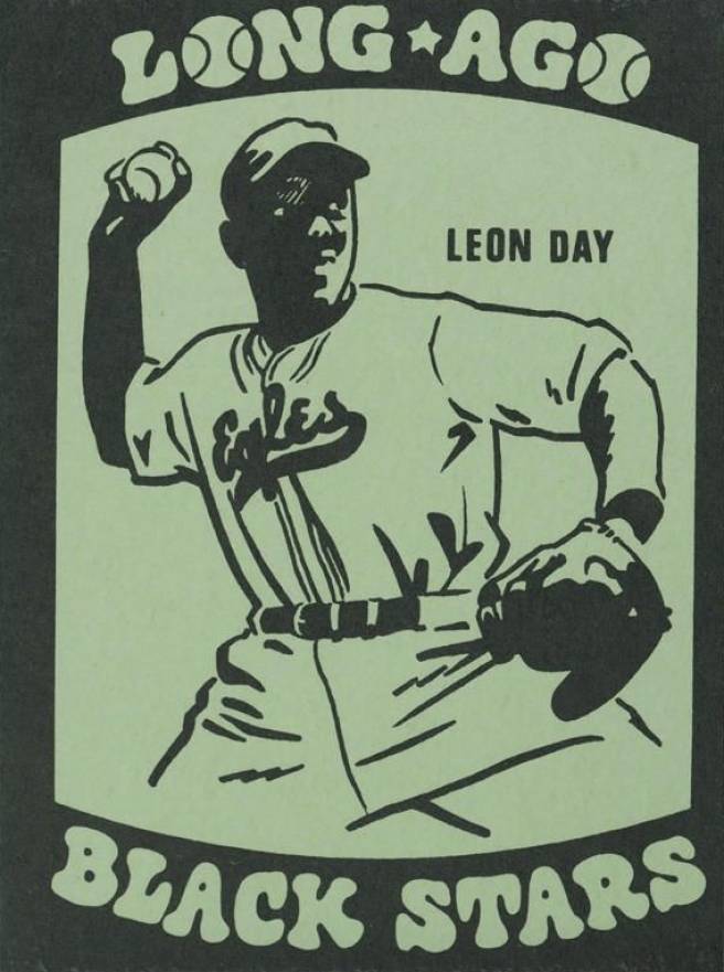 1978 Laughlin Long Ago Black Stars Leon Day #5 Baseball Card