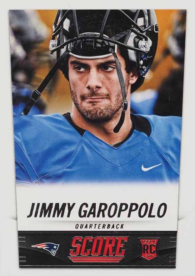 2014 Panini Score Jimmy Garoppolo #386 Football Card