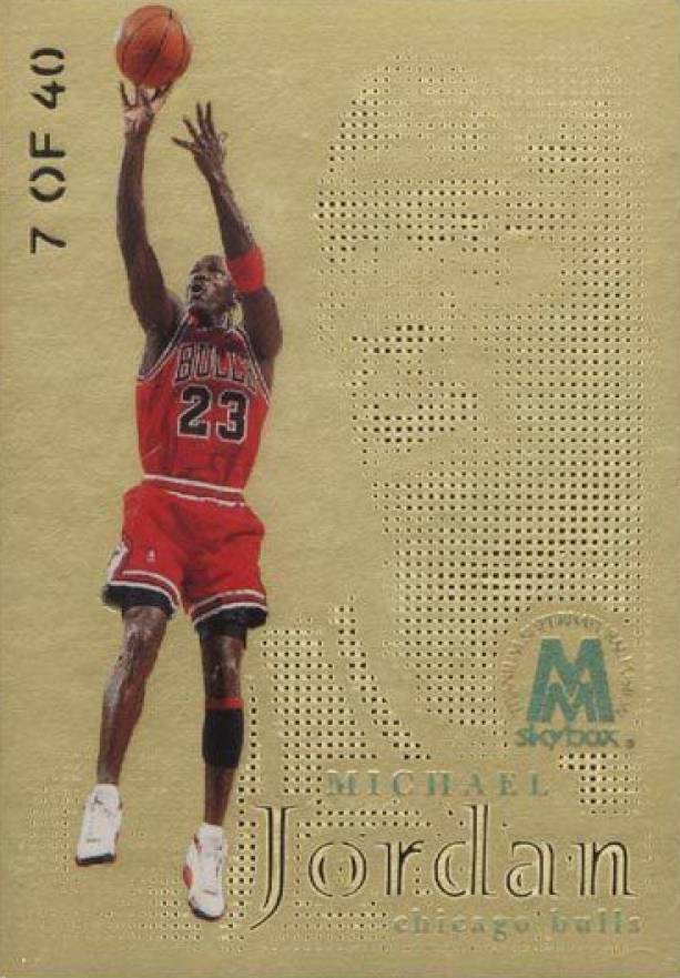 1998 Skybox Molten Metal Fusion Michael Jordan #41F Basketball Card