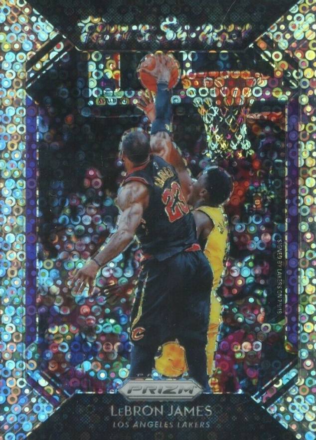 2018 Panini Prizm That's Savage LeBron James #2 Basketball Card