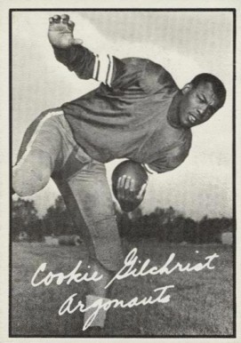 1961 Topps CFL Cookie Gilchrist #106 Football Card