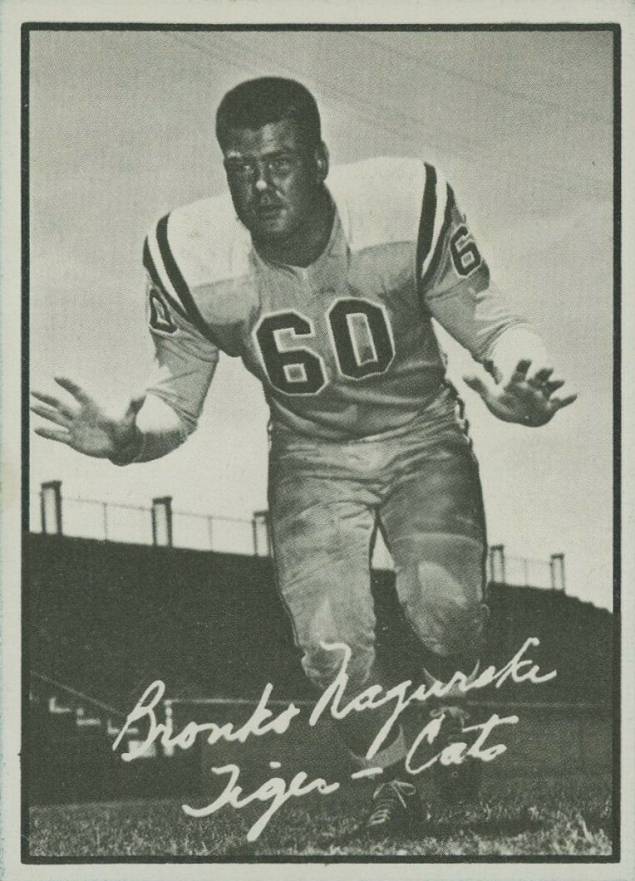 1961 Topps CFL Bronko Nagurski #53 Football Card