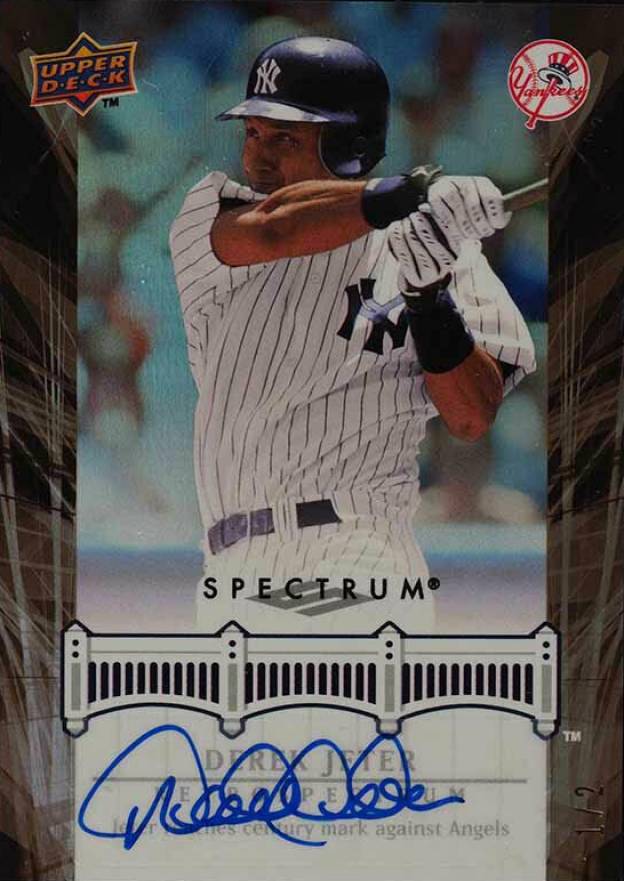 2008 Upper Deck Spectrum Jeter Retrospectrum Derek Jeter #DJ65 Baseball Card