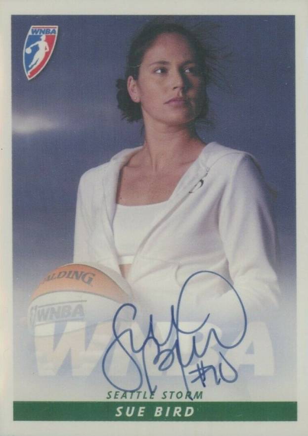 2005 Rittenhouse WNBA Autographs Sue Bird # Basketball Card