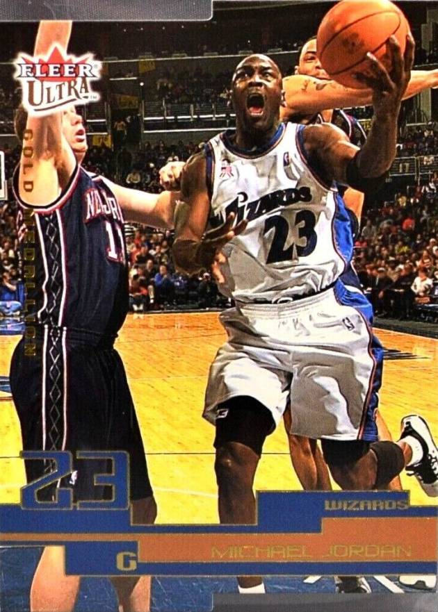 2002 Ultra Michael Jordan #23 Basketball Card
