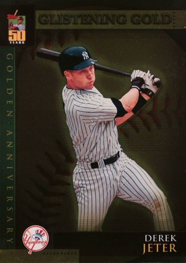 2001 Topps Golden Anniversary Derek Jeter #GA21 Baseball Card