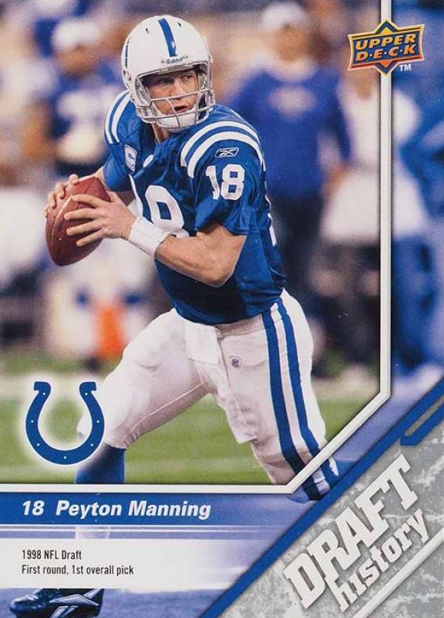 2009 Upper Deck Draft Edition Peyton Manning #154 Football Card