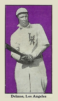 1911 Bishop & Co. P.C.L. Delmas, Los Angeles # Baseball Card