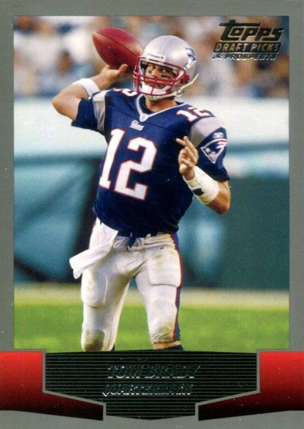 2004 Topps Draft Picks & Prospects Tom Brady #53 Football Card