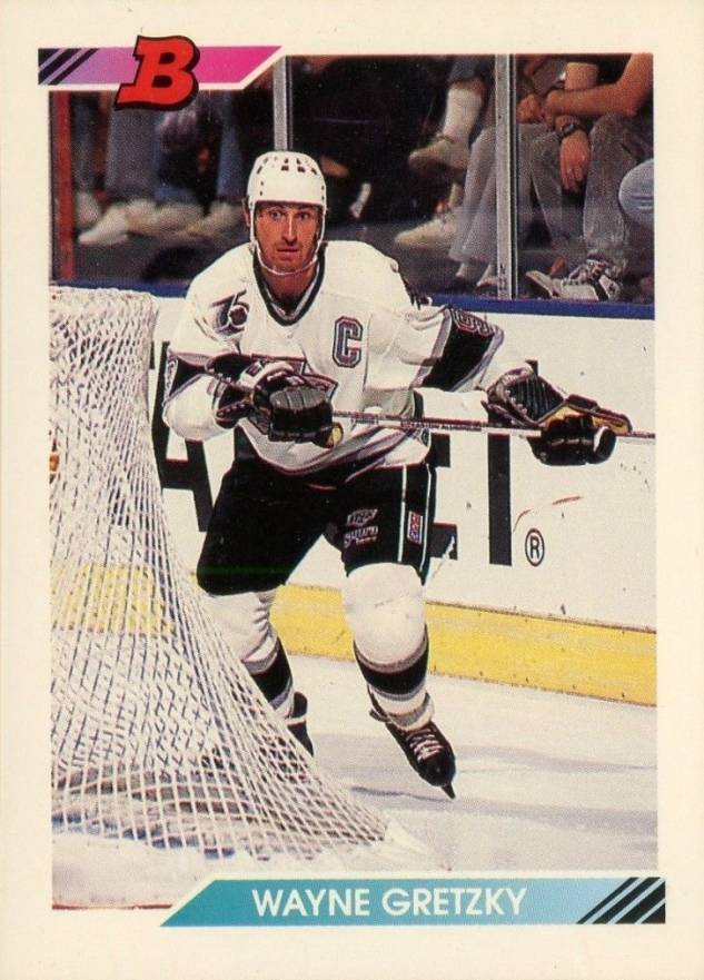 1992 Bowman Wayne Gretzky #1 Hockey Card