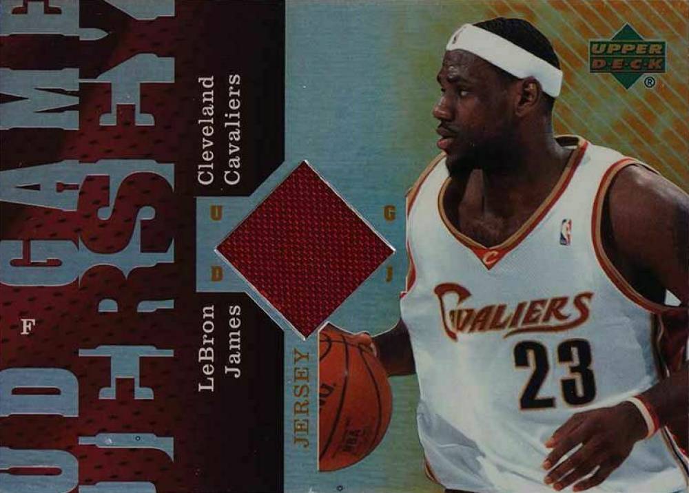 2006 Upper Deck Reserve Game Jerseys LeBron James #UD-LJ Basketball Card