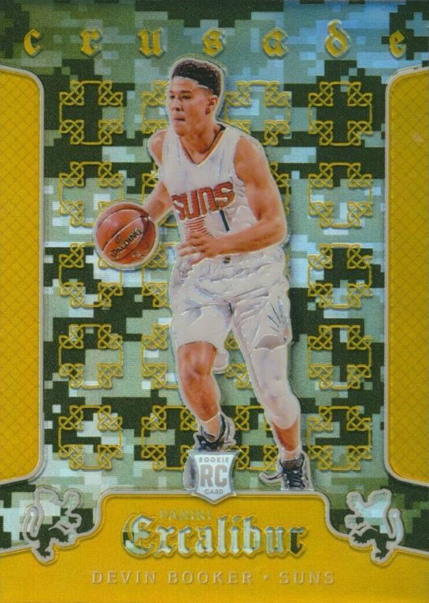 2015 Panini Excalibur Crusade Devin Booker #11 Basketball Card