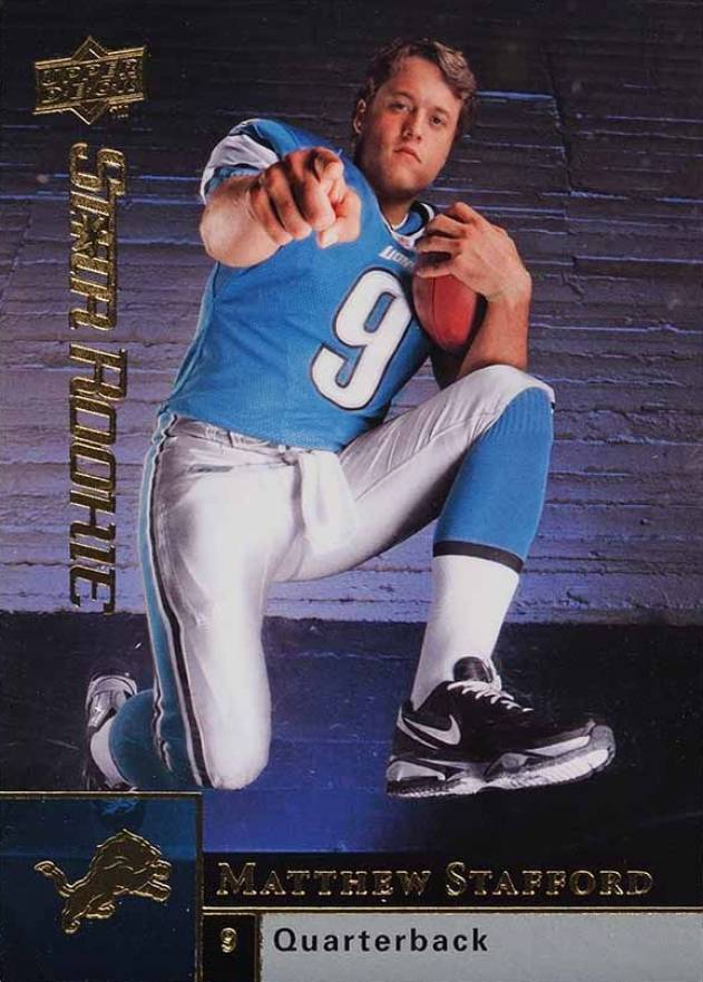 2009 Upper Deck Matthew Stafford #305 Football Card