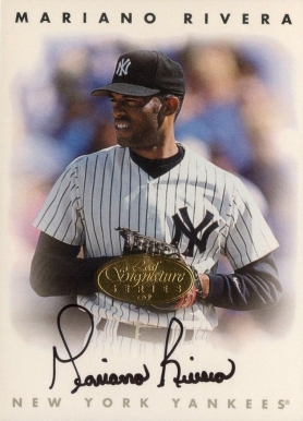 1996 Leaf Signature Autographs Mariano Rivera # Baseball Card