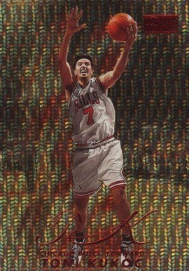 1998 Skybox Premium Toni Kukoc #66 Basketball Card