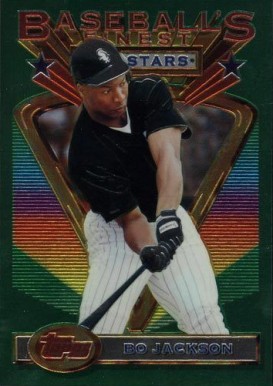 1993 Finest Jumbo All-Stars Bo Jackson #91 Baseball Card
